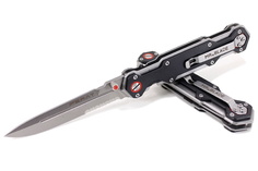 Складной нож Mr.Blade Ferat Serrated Grey, MB035-SW