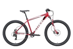 Велосипед Stark23 Hunter 27.2+ HD красно-коричневый/никель 16" 2023