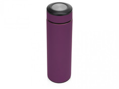 Термос Confident с покрытием soft-touch 420 мл, фиолетовый No Brand