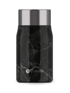 Контейнер Туристический Les Artistes Black Marble Bril + Spoon 700Ml