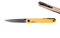Нож Mr.Blade Astris Gen.2, D2, Black Stonewash, G10 Yellow, Mr.Blade
