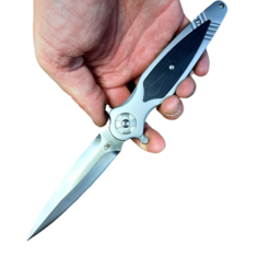 Складной нож Reptilian Магистр 2-1, сталь D2, вставка G10