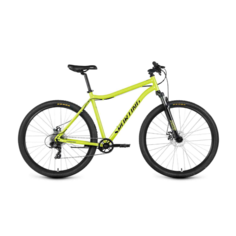Велосипед FORWARD Sporting 29 2.0 D -23г. (21" / ярко-зеленый-черный )