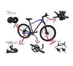 Горный Велосипед Viva Fly 27.5 рама 20 (2023)