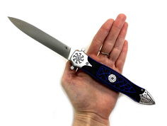 Складной нож Reptilian Варяг, сталь D2, G10, сталь