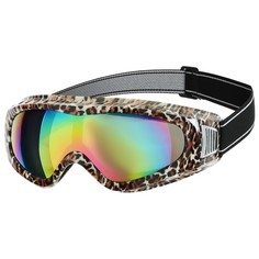 Маска горнолыжная, цвет леопард No Brand