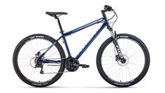 Велосипед Forward Sporting 27.5 3.0 Disc 2020 19" сине-серый