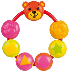 Развивающая игрушка Caprol погремушка Медвежонок 2/630 розовый Canpol Babies