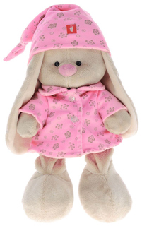 Мягкая игрушка Budi Basa Зайка Ми в розовой пижаме 23 см