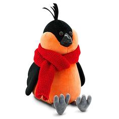 Мягкая игрушка Orange Toys Снегирь в красном шарфе, 20 см