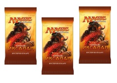 Mtg: набор из 3-х бустеров издания борьба за иксалан на русском языке No Brand