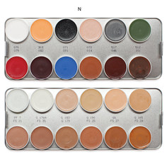 Грим кремообразный на жировой основе в палитре/Supracolor Palette 24 colors 80 мл. (Цв: N)