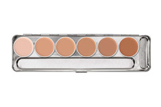 Грим кремообразный на жировой основе в палитре/Supracolor Palette 6 colors 20 мл. 1W-6W