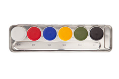 Грим кремообразный на жировой основе в палитре/Supracolor Palette 6 colors 20 мл. (Цв: A)