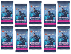 Mtg: 10 драфт-бустеров издания kamigawa: neon dynasty на английском языке No Brand