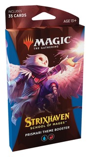 Mtg: тематический синий бустер издания strixhaven: school of mages на английском языке No Brand