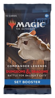 Mtg: сет-бустер издания commander legends: battle for baldurs gate на английском языке No Brand