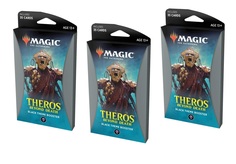 Mtg: набор из 3-х тематических чёрных бустеров издания theros beyond death на английском я No Brand