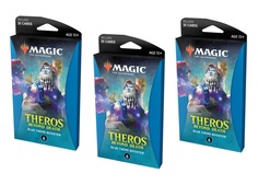 Mtg: набор из 3-х тематических синих бустеров издания theros beyond death на английском яз No Brand