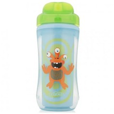 Чашка-термос 300 мл, с твердым носиком, 12+ месяцев зеленый Dr Browns