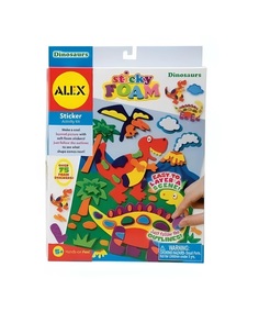 Набор для коллажа Динозавры ALEX
