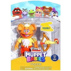 Disney Подвижная фигурка Фоззи из Малыши Маппет (Fozzie Muppet Babies) 7 см