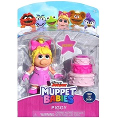 Disney Подвижная фигурка Мисс Пигги из Малыши Маппет (MISS PIGGY Muppet Babies) 7 см