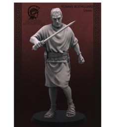 SOR5401 Декоративная фигурка из пластика Roman Bodyguard 54 mm Minerva Miniatures