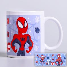 Кружка сублимация "Новый год!", Человек-паук, 350 мл Marvel