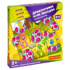 Настольная игра Bondibon Дракончики и их Эмоции Играй Думай Учись