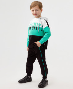 Брюки детские Button Blue 123BBBMC56070800 черный, 116