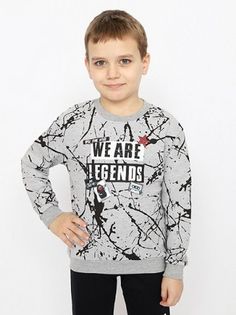 Свитшот детский Batik CWKB63265-11-330 светло-серый, 92 Батик