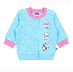 Распашонка Cherubino 61957 (184) CWN бирюзовый, 80