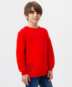 Свитшот детский Button Blue 123BBBB16013500 красный, 140