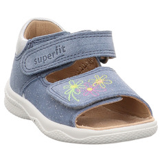 Босоножки Superfit для девочек, 1-600092-8000, размер 24, синие