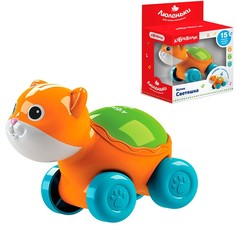 Игрушка Азбукварик Котик Светяшка Люленьки, музыкальная