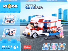 Конструктор Kibox Машина скорой помощи 328 деталей