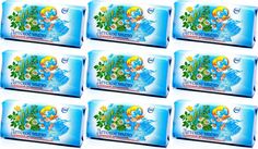 Свобода Детское мыло, туалетное,с чередой,ромашкой,чистотелом и подорожником,100 г., 9 шт.