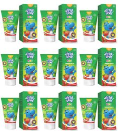 Свобода Детская зубная паста Little Love, сладкая клубника 2+, 62 г, 9 шт