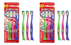 Colgate Зубная Щетка Для Детей 2+, Доктор Заяц 2+1, супермягкие, 2 упаковки