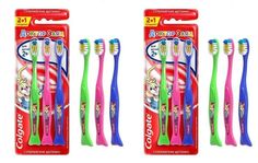 Colgate Зубная Щетка Для Детей 2+, Доктор Заяц 2+1, супермягкие, 2 упаковки
