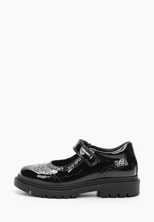Туфли Pablosky для девочек, размер 28, чёрные, 347619