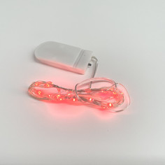 Гирлянда 2 м, 20 led, красный No Brand