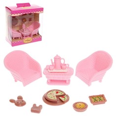 Мебель для кукол КНР VC016 Уют-5 чайная