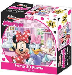 Пазл Prime 3D Минни 63 эл