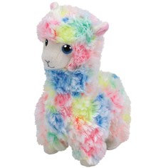 Мягкая игрушка TY Лола лама разноцветная 15 см