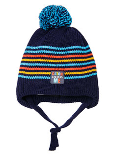 Шапка детская трикотажная для мальчиков PlayToday, цветной, 46