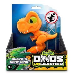 Игрушка Dinos Unleashed интерактивная клацающий динозавр Тираннозавр мини с 3 лет, 31127T