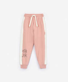 Брюки с поясом розовые Gulliver 22302GMC5602, 128