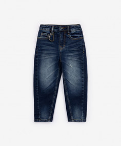 Джинсы утепленные синие Gulliver 22305BMC6407, 104